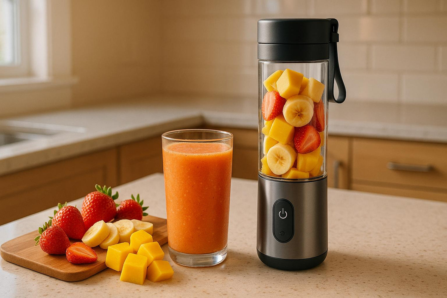 How To Prep Snacks With Portable Blenders