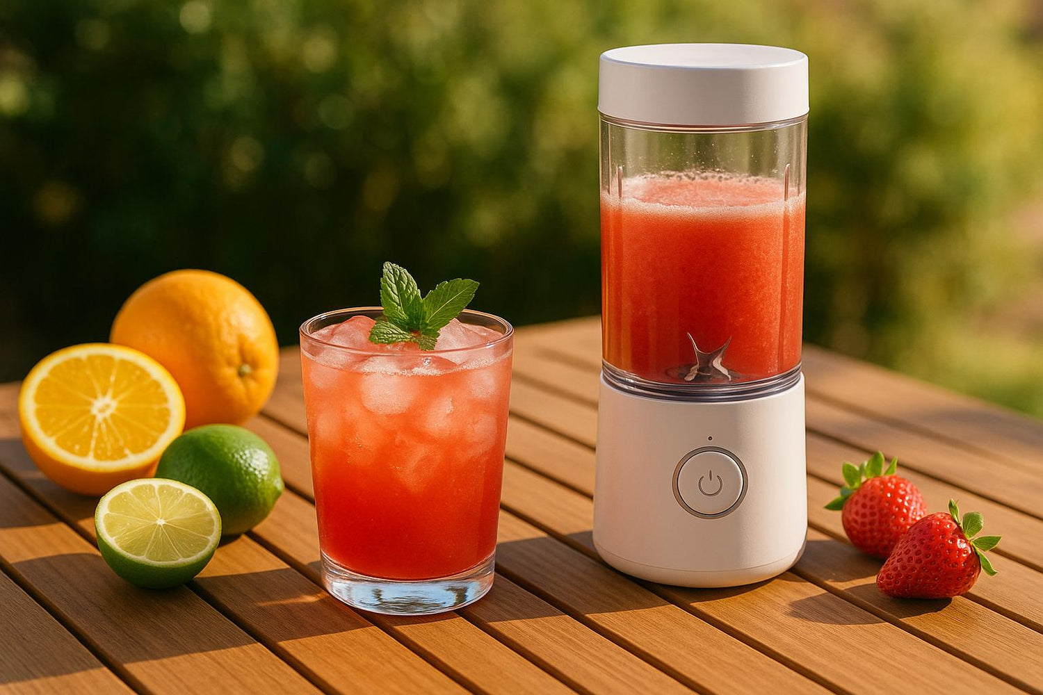 How to Make Mocktails with a Portable Blender