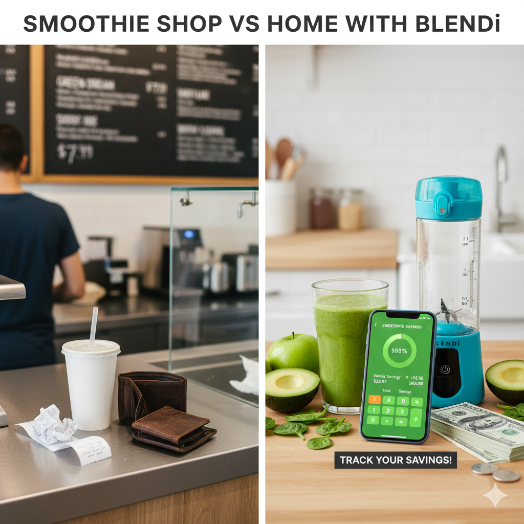 BLENDi Pro+ Savings Calculator: Save $1,000+ Yearly Ditching Smoothie Shops