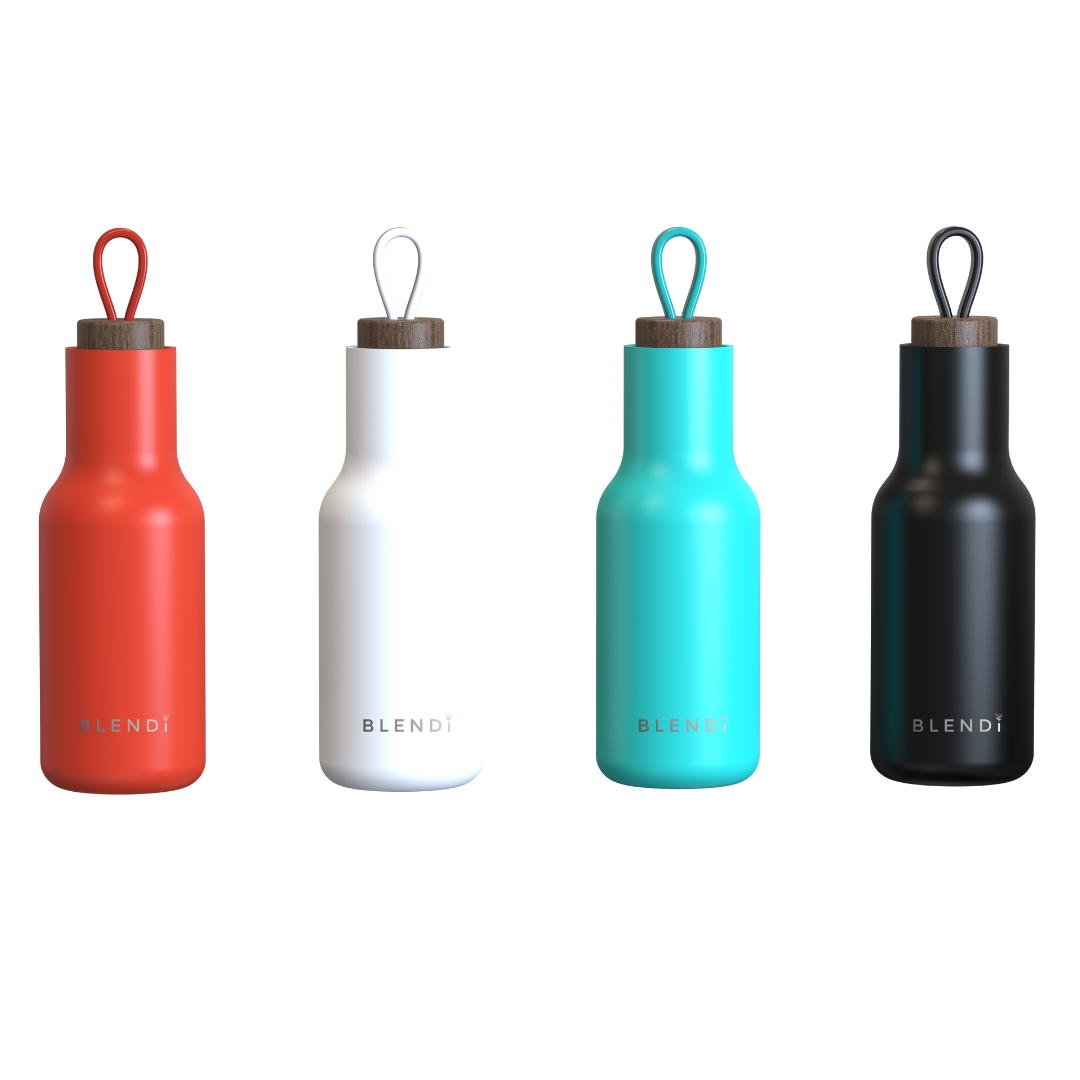 20 oz. Water Bottle with built in straw -18 colors available