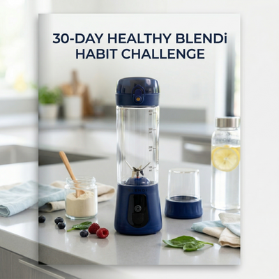 30-Day Healthy BLENDi Habit Challenge guide cover