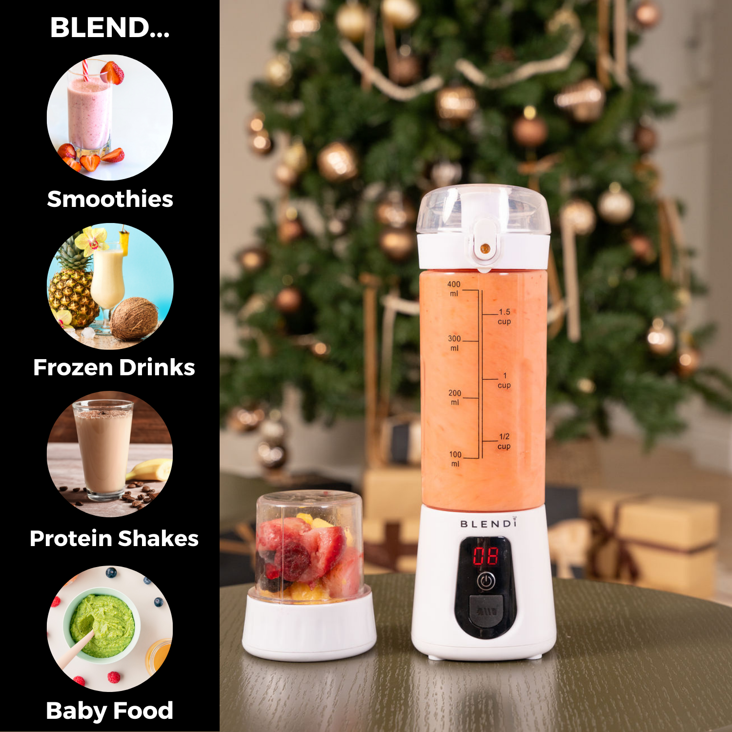 Pro+ Ice Crushing Portable Blender (17oz) BOGO