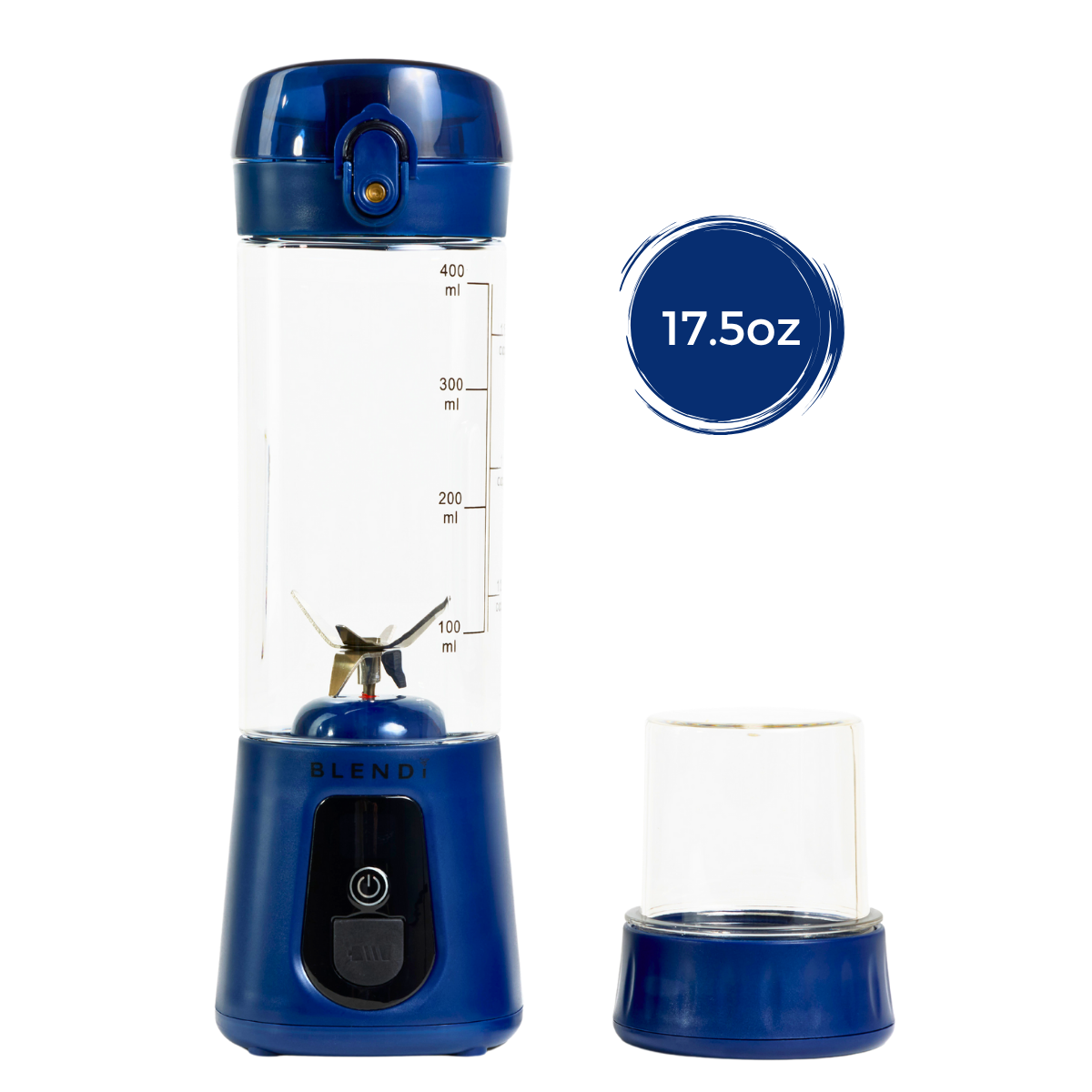 Pro+ Ice Crushing Portable Blender (17oz) Navy
