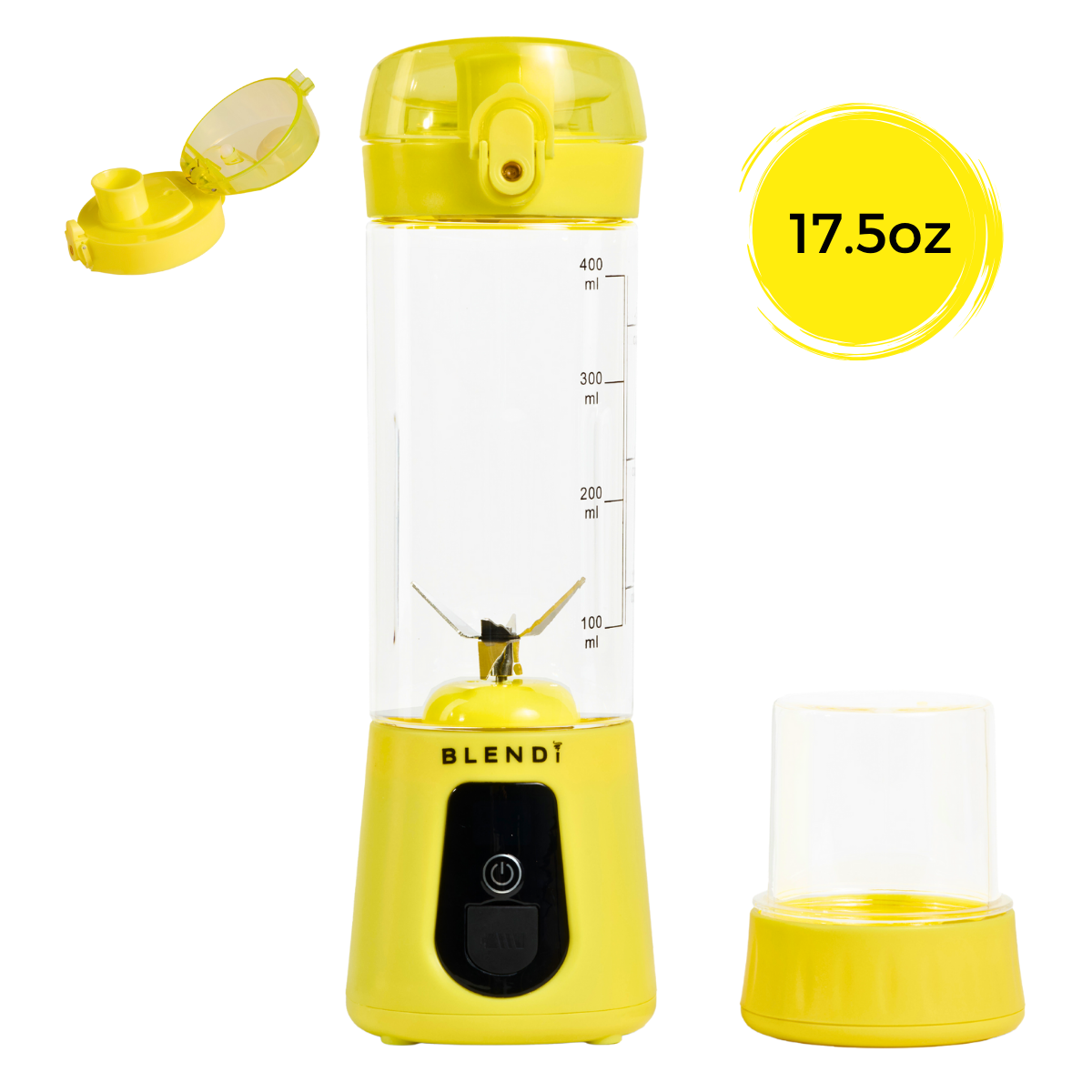 Pro+ Ice Crushing Portable Blender (17oz) Lemon