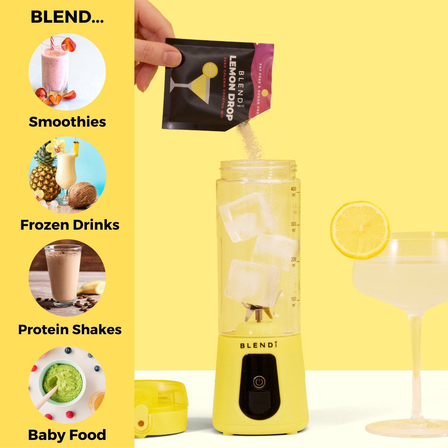 Pro+ Ice Crushing Portable Blender (17oz) BOGO