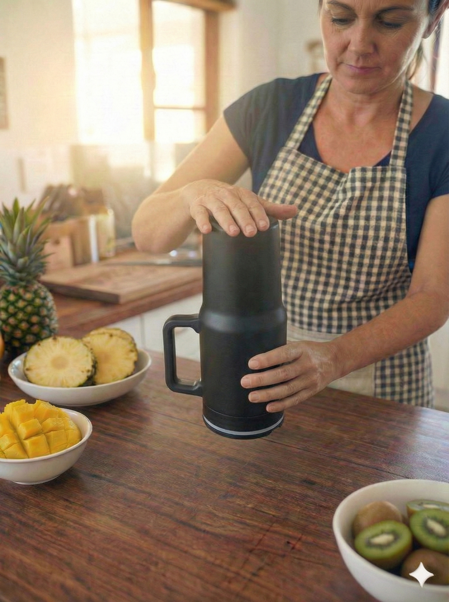 Steel (21oz) 180W Insulated Portable Blender (shipping March)