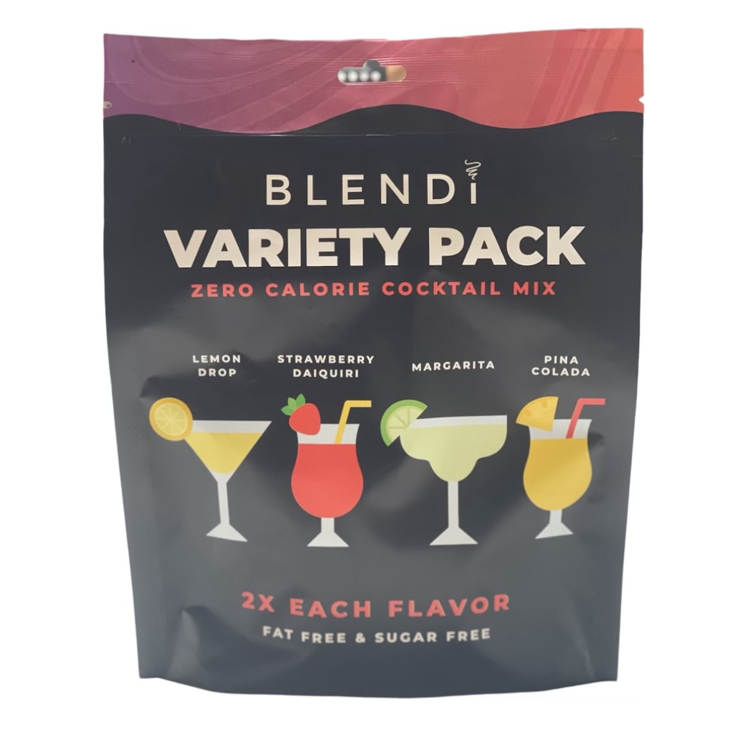 Skinny Mocktail Mixers – Guilt-Free Flavor, Zero Cal- 1 Pack (6 Count)