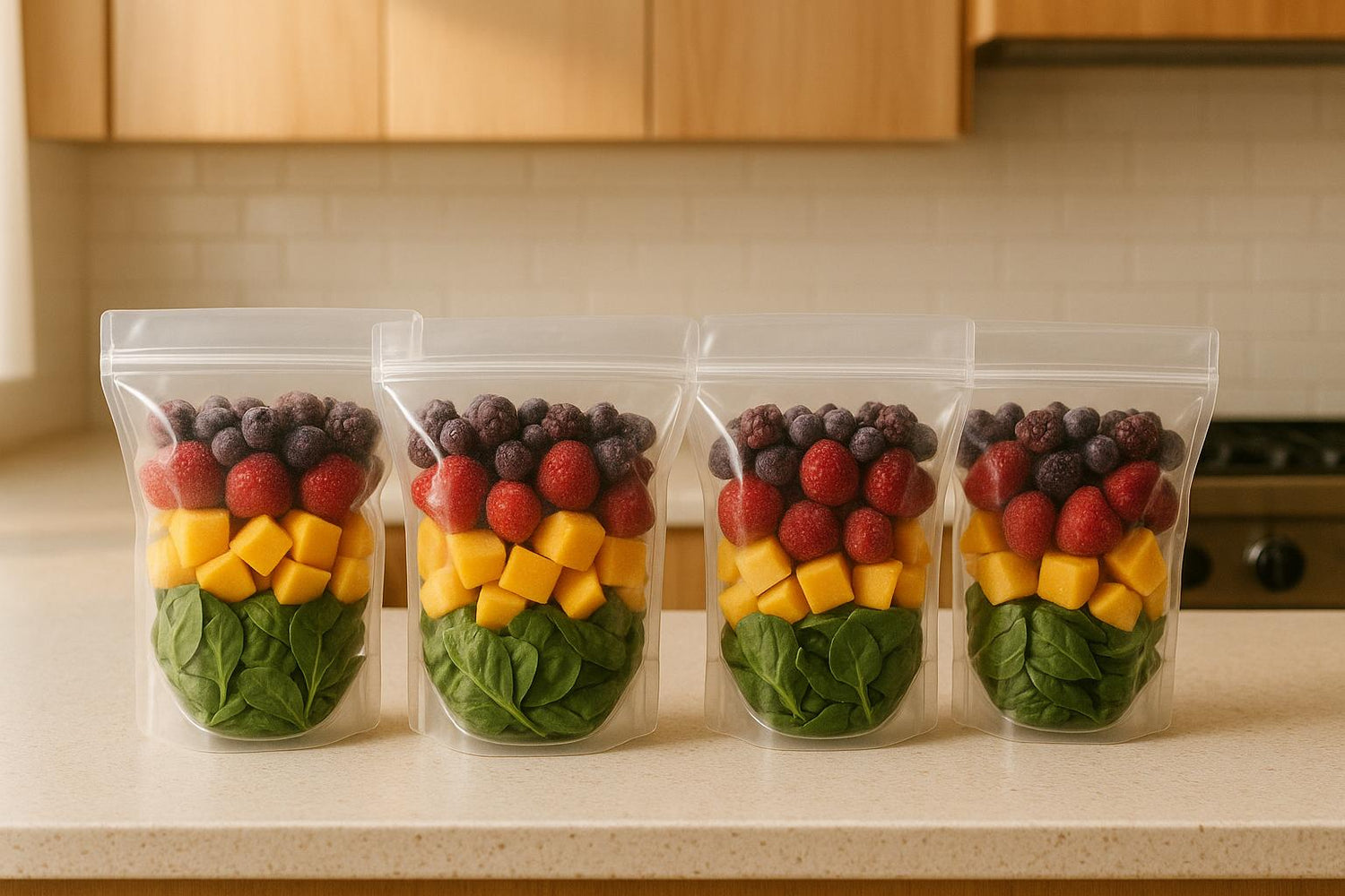 How to Make Smoothie Packs for Travel