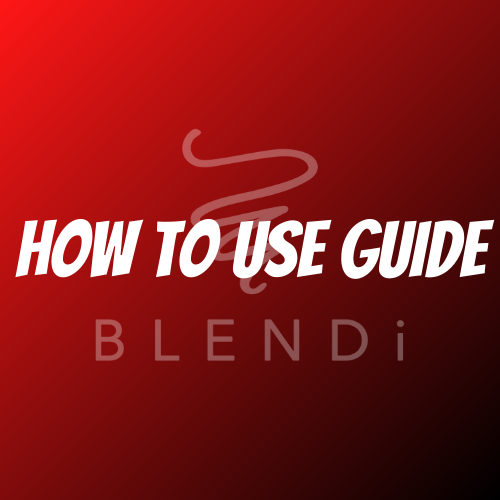 Official BLENDi How To Use Guide Video/Text