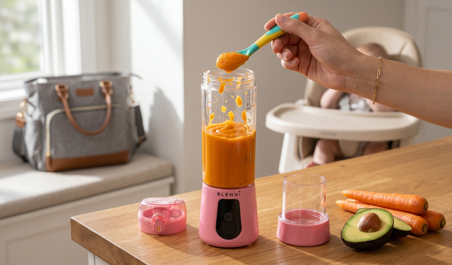 Purees on the Go: Why a Cordless Blender is the Ultimate Baby Food Maker