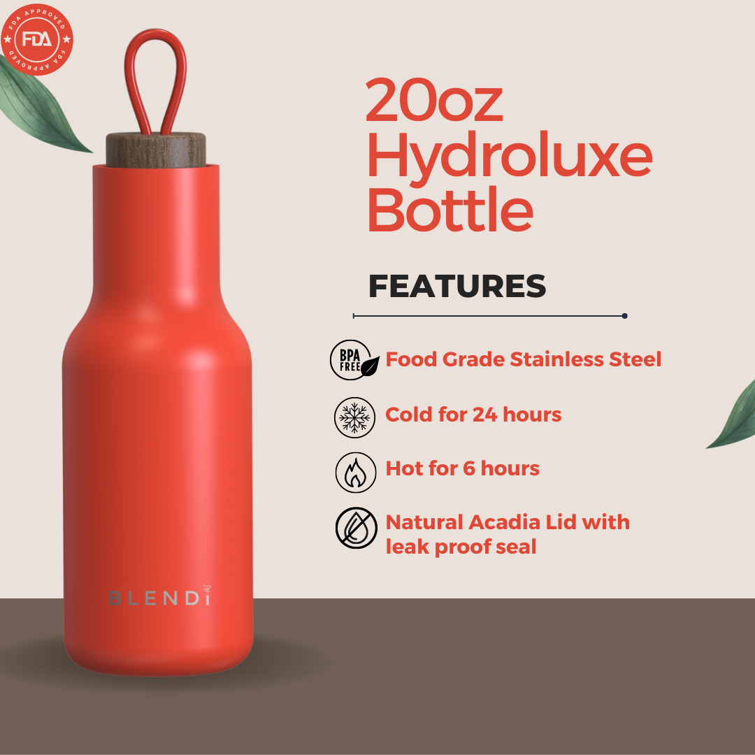 Hydroluxe Tumbler Water Bottle 20oz