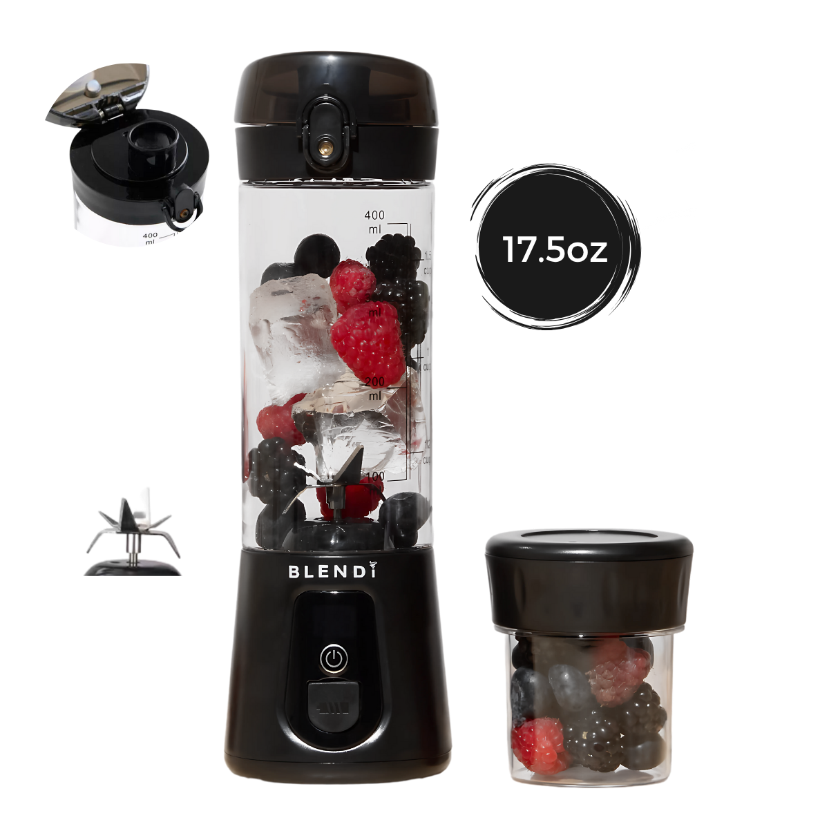 Pro+ Ice Crushing Portable Blender (17oz) BOGO