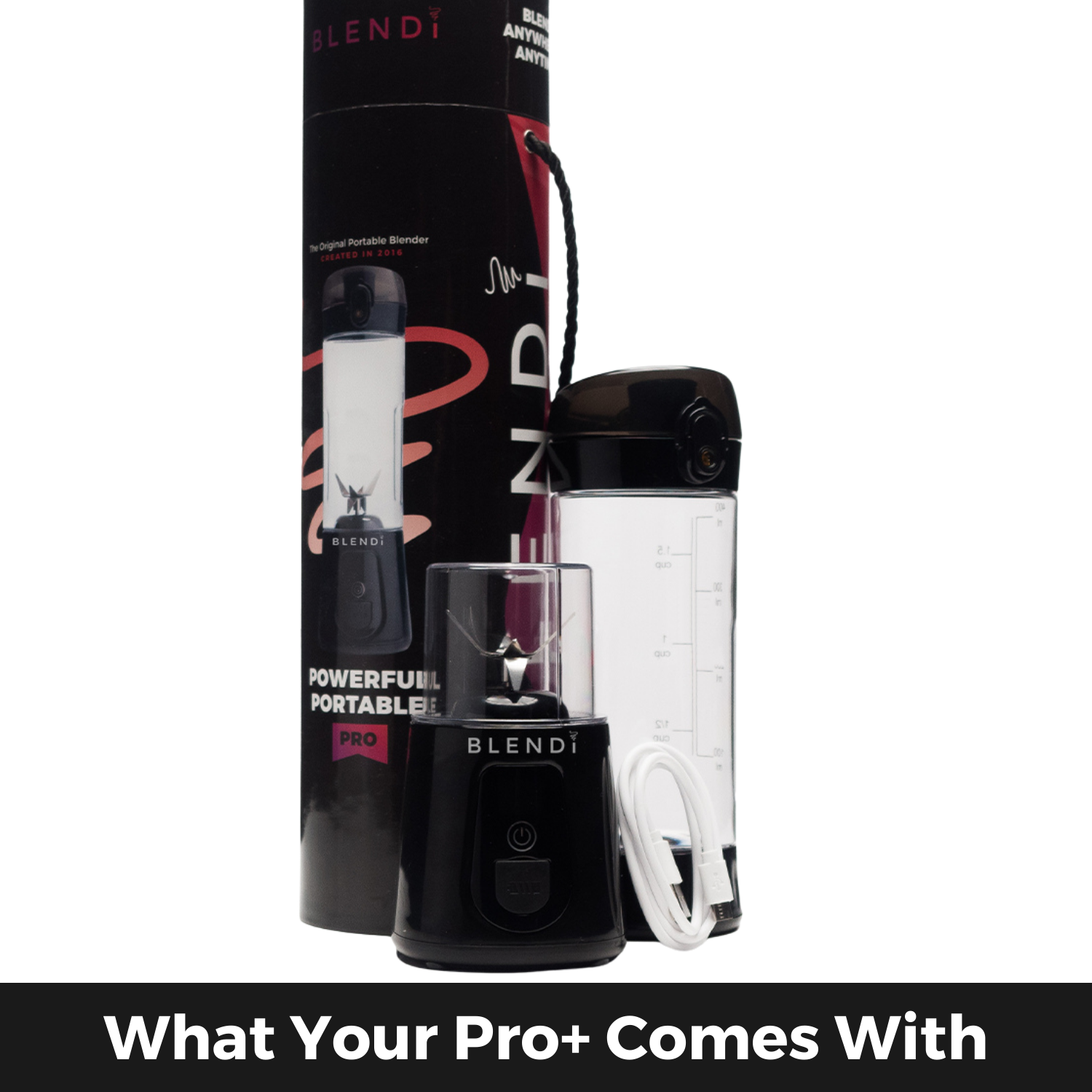 Pro+ Ice Crushing Portable Blender (17oz) BOGO