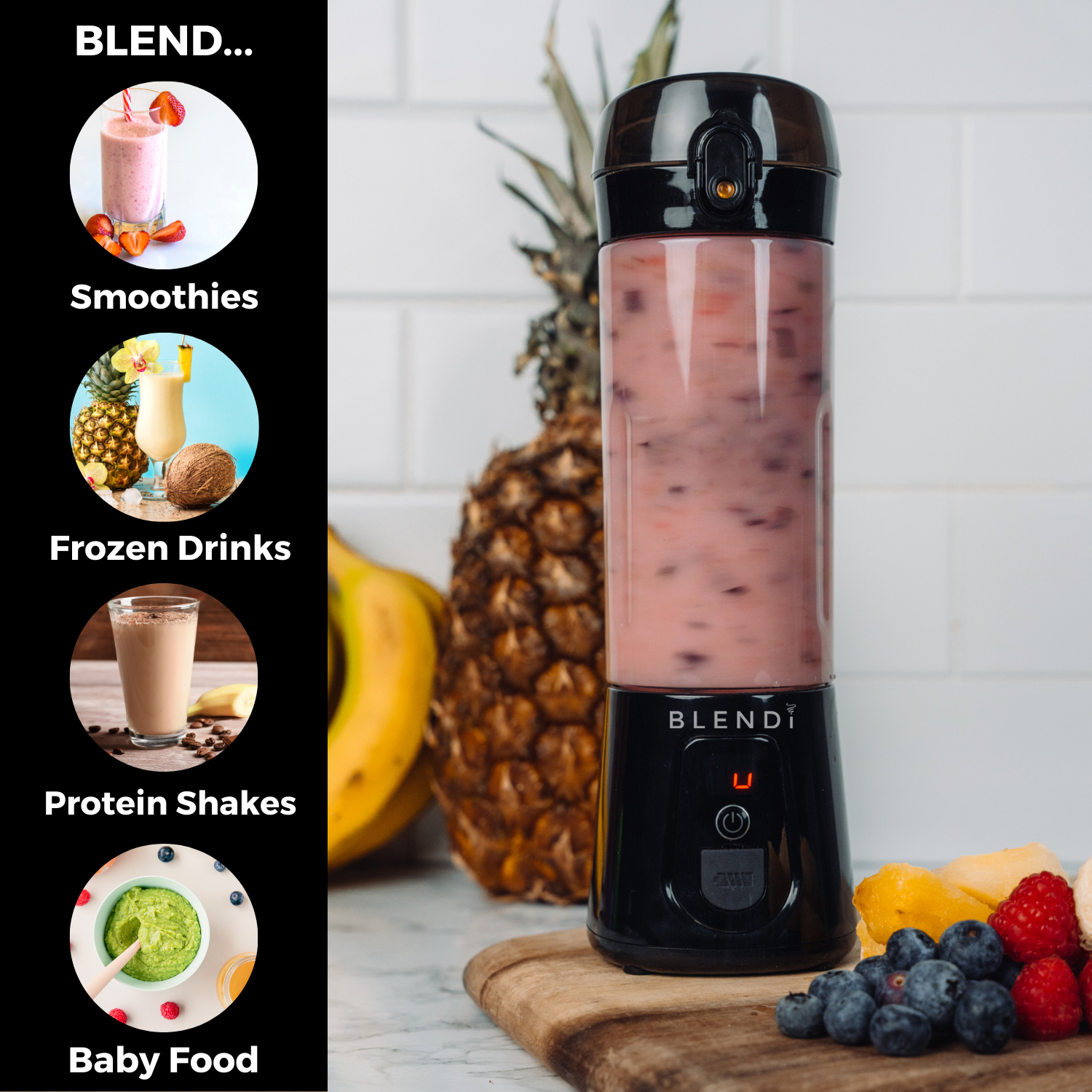 Pro+ Ice Crushing Portable Blender (17oz) BOGO