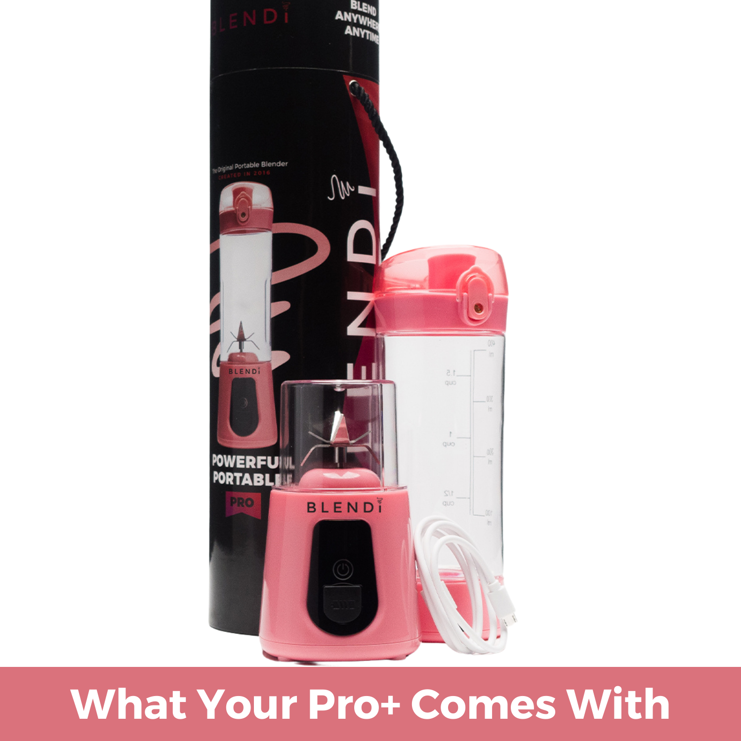 Pro+ Ice Crushing Portable Blender (17oz) BOGO