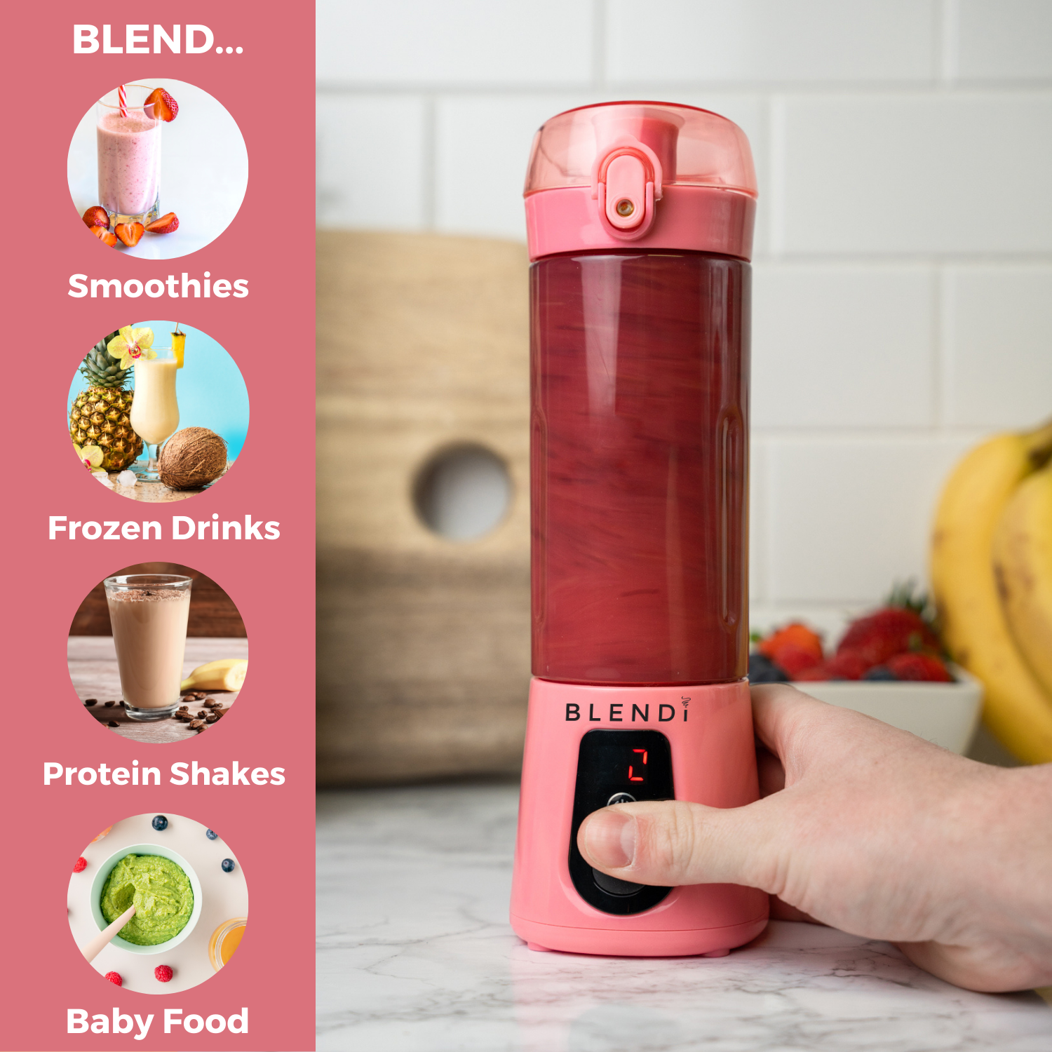 Pro+ Ice Crushing Portable Blender (17oz) BOGO