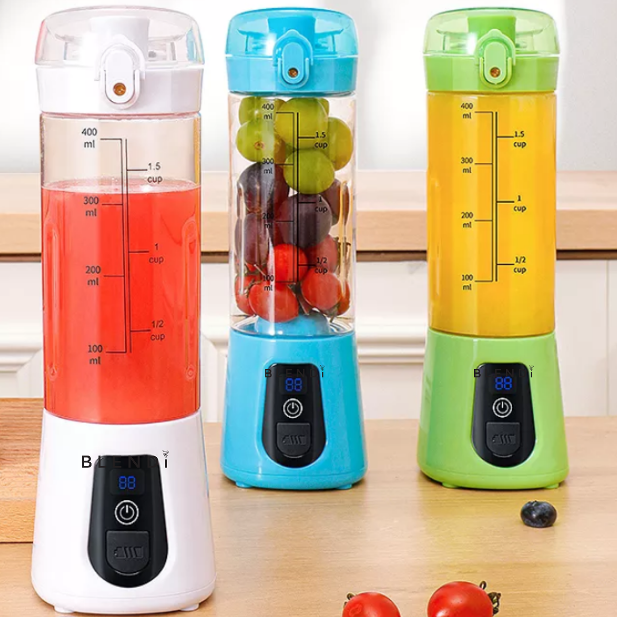 BLENDi Lite Electric Shaker (17oz) White