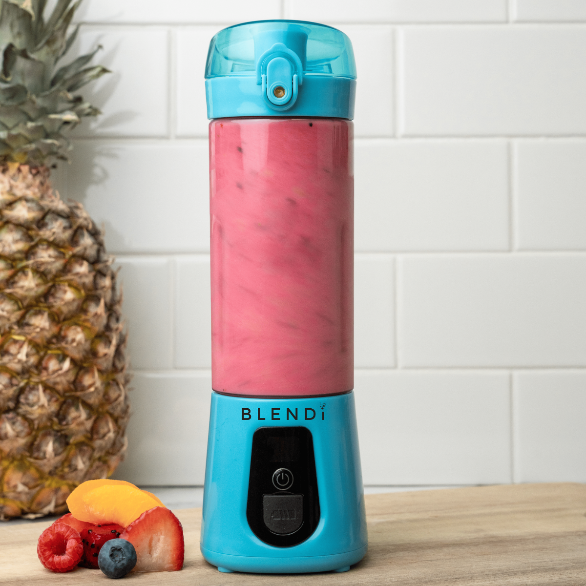 BLENDi Lite Electric Shaker (17oz) Turquoise