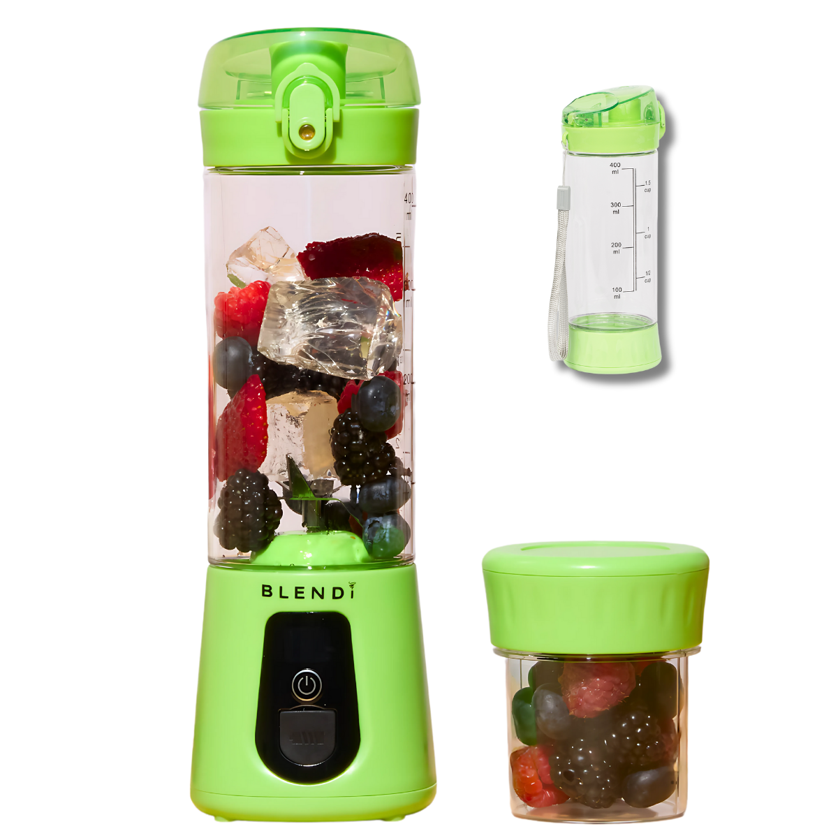 Pro+ Ice Crushing Portable Blender (17oz) Lime