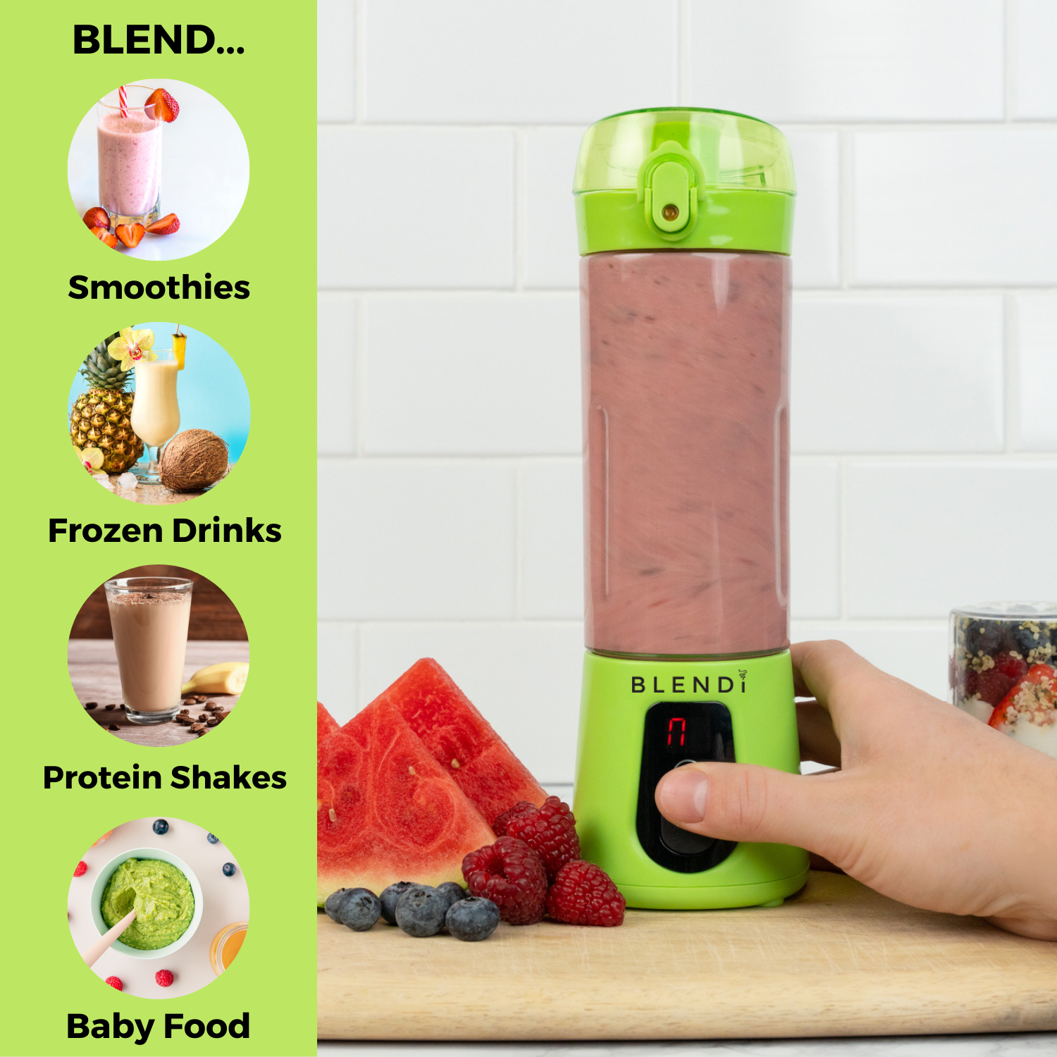 Pro+ Ice Crushing Portable Blender (17oz) BOGO