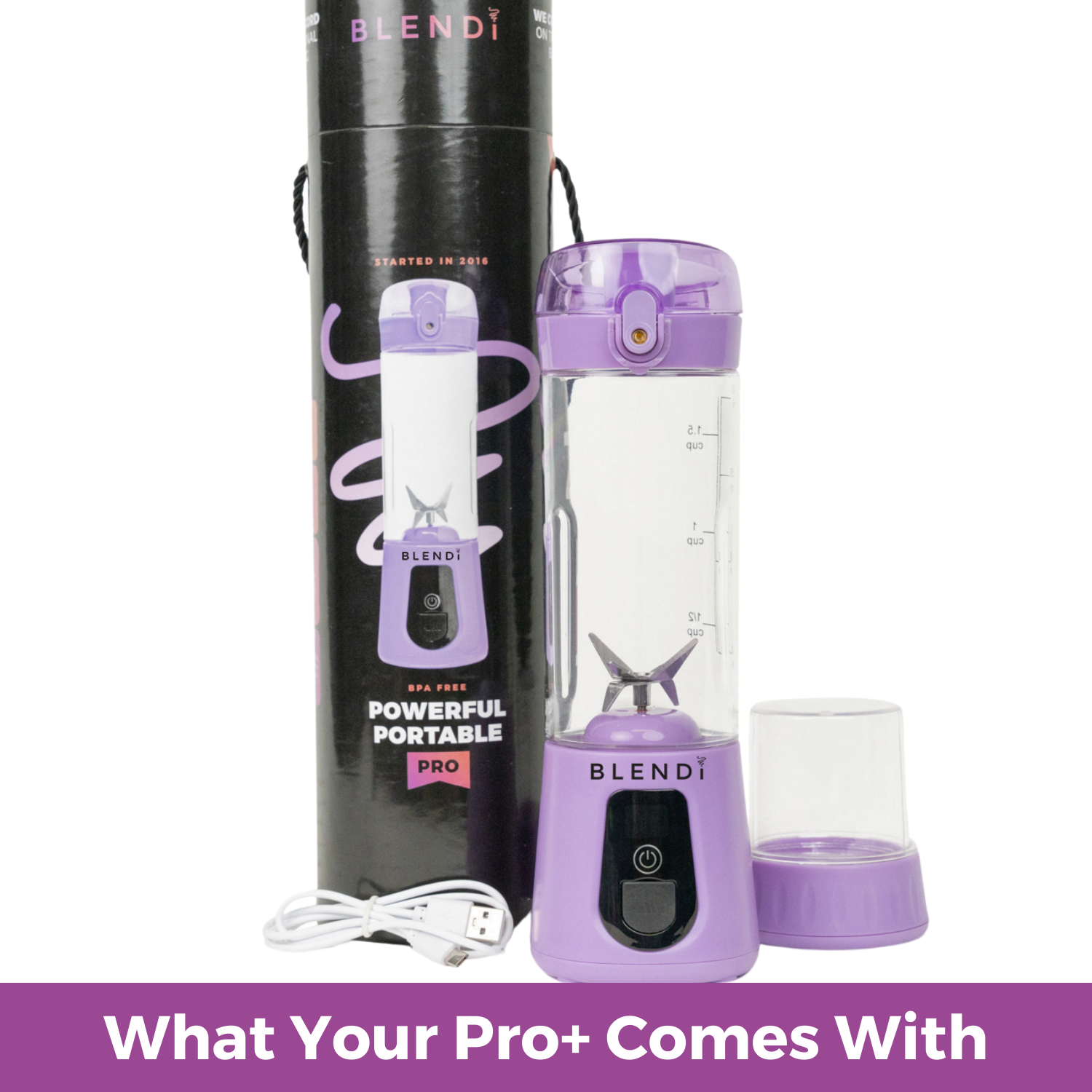 Pro+ Ice Crushing Portable Blender (17oz) BOGO