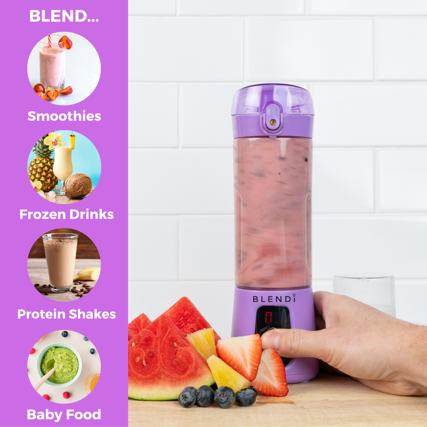 Pro+ Ice Crushing Portable Blender (17oz) BOGO