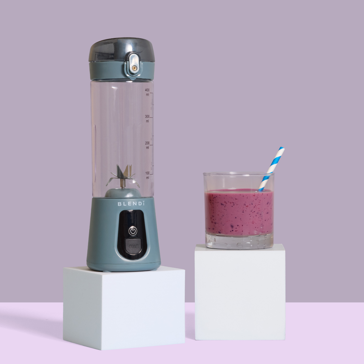 Pro+ Ice Crushing Portable Blender (17oz) Gray