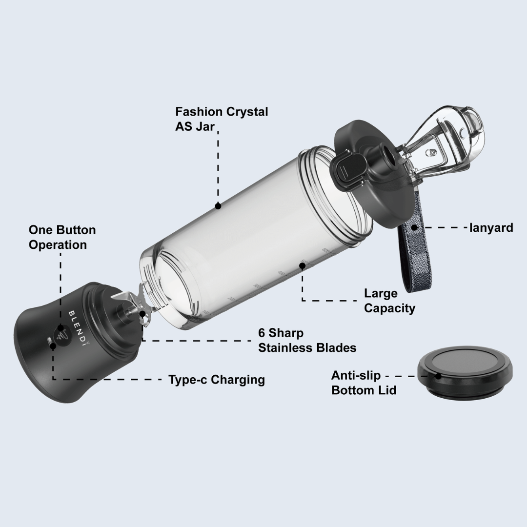 X  Ice Crushing Portable Blender (24oz)