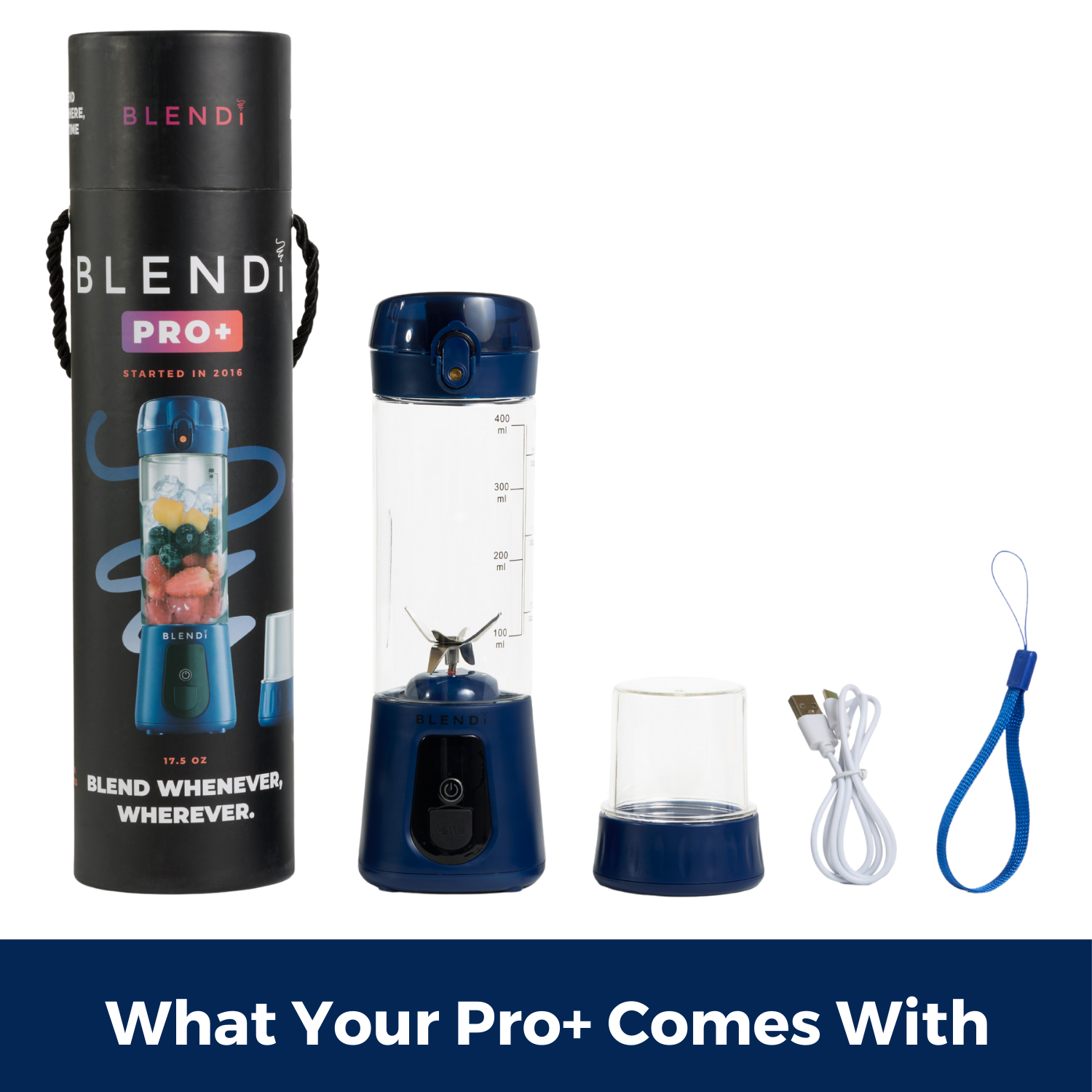 Pro+ Ice Crushing Portable Blender (17oz) BOGO