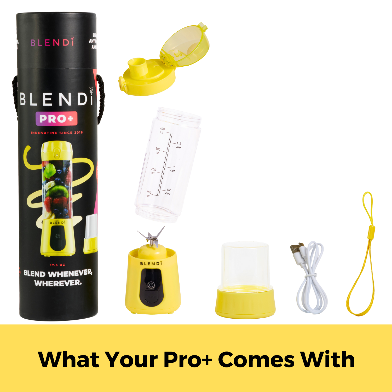 Pro+ Ice Crushing Portable Blender (17oz) BOGO