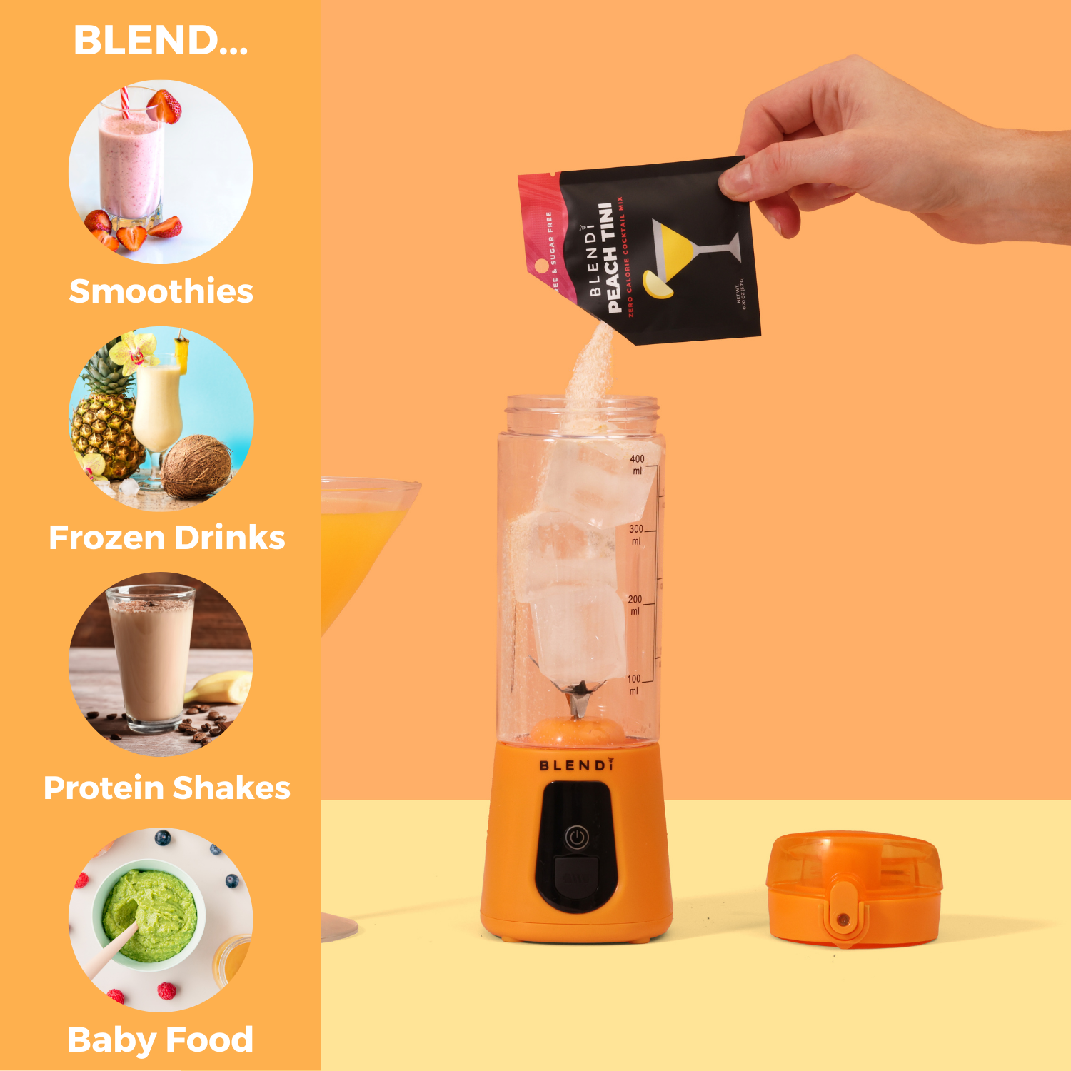 Pro+ Ice Crushing Portable Blender (17oz) BOGO