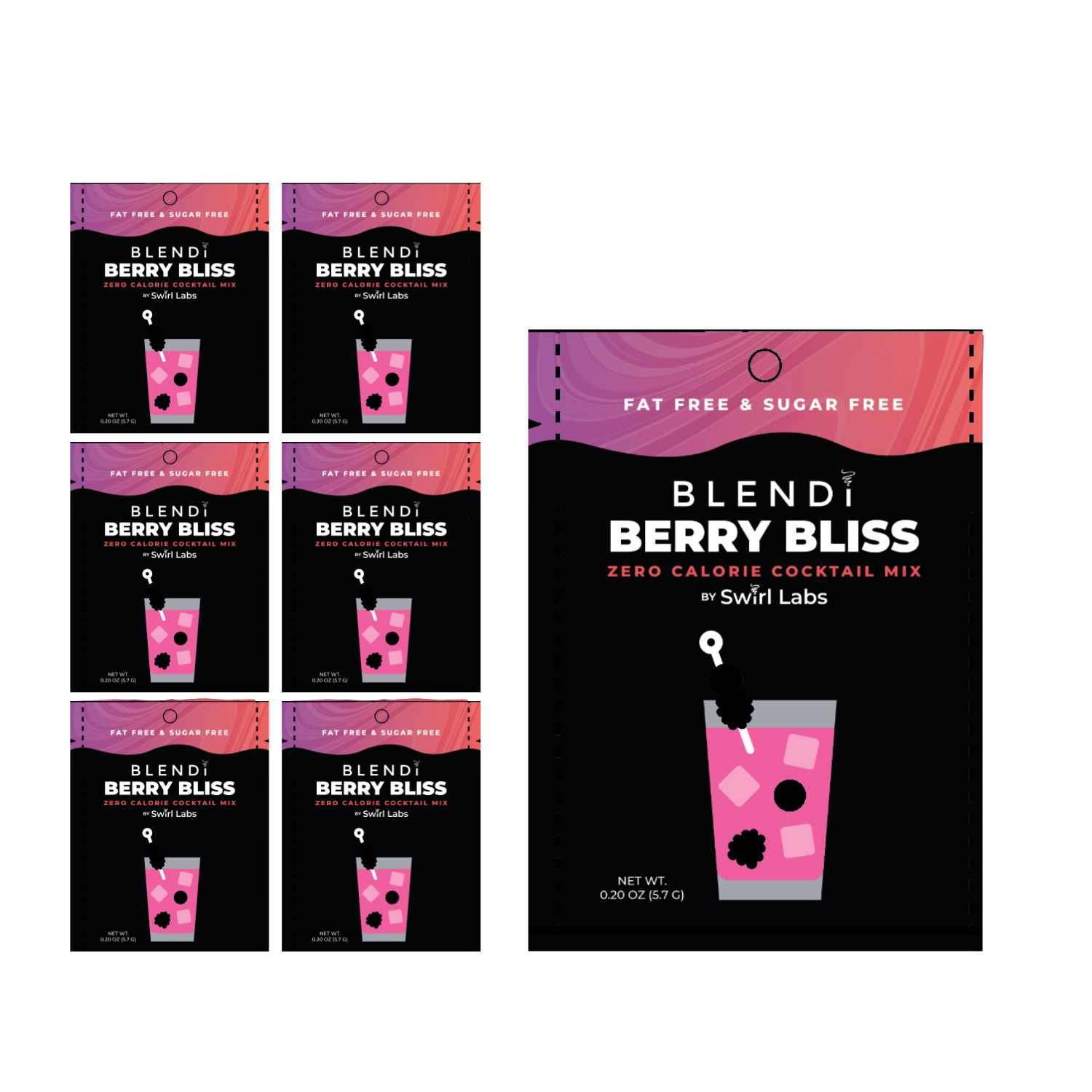 Skinny Cocktail Mixers – Guilt-Free Flavor, Anytime, Anywhere! (6-Pack)