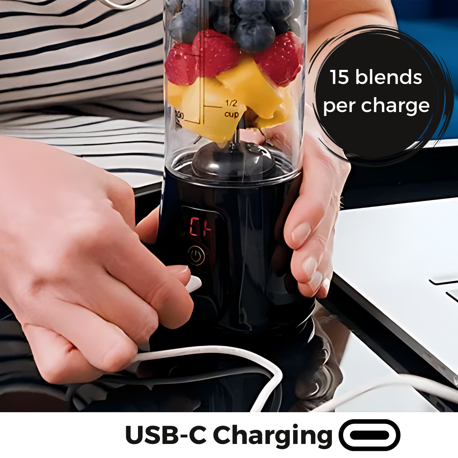 Pro+ Ice Crushing Portable Blender (17oz) BOGO