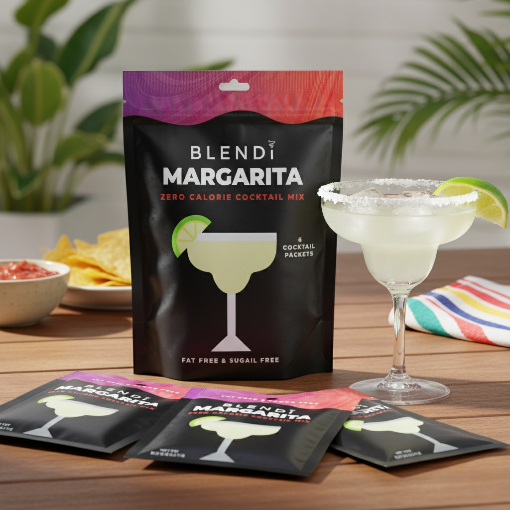 Branded mocktail mixes