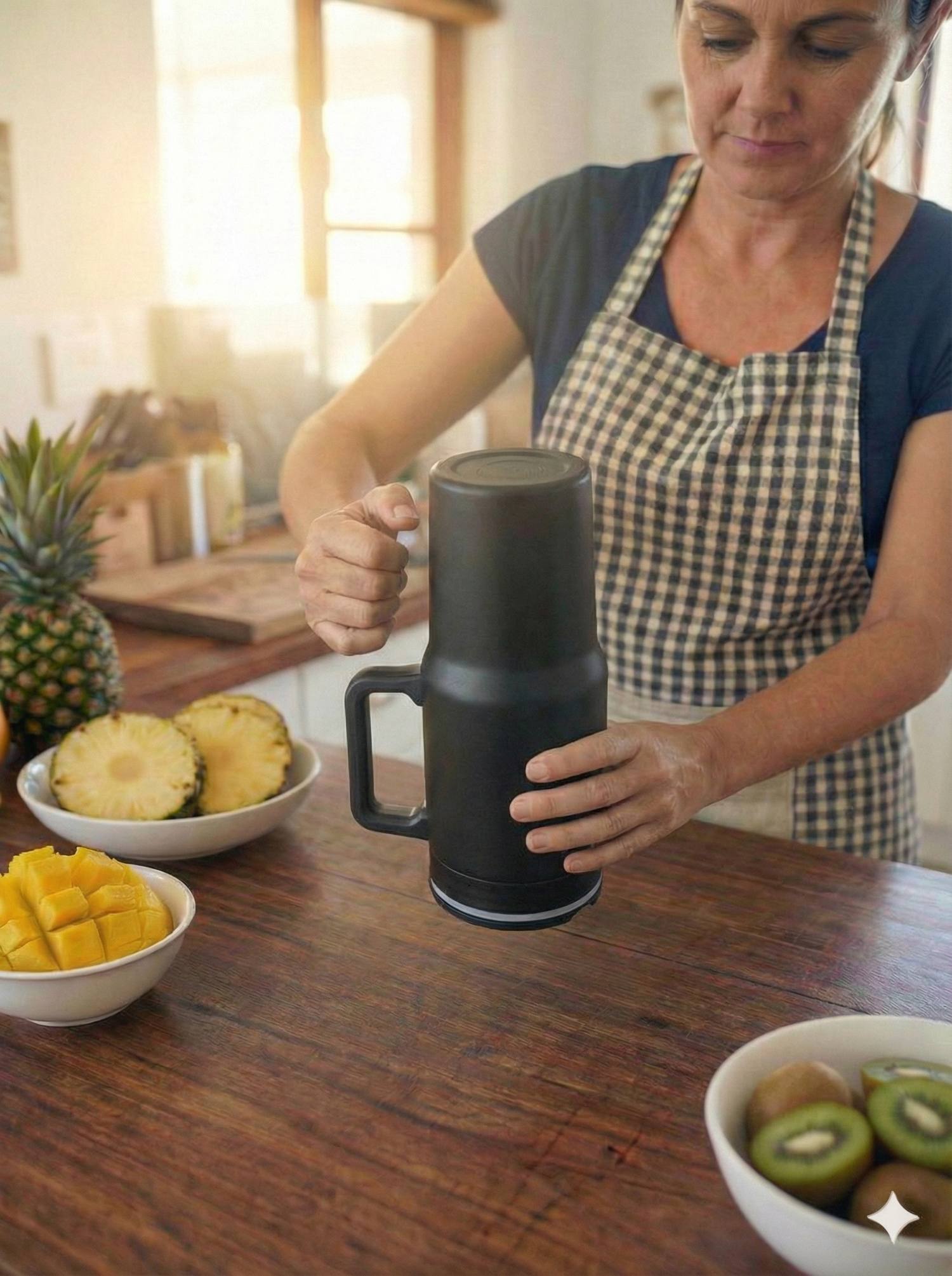 Steel (21oz) 180W Insulated Portable Blender (shipping March)