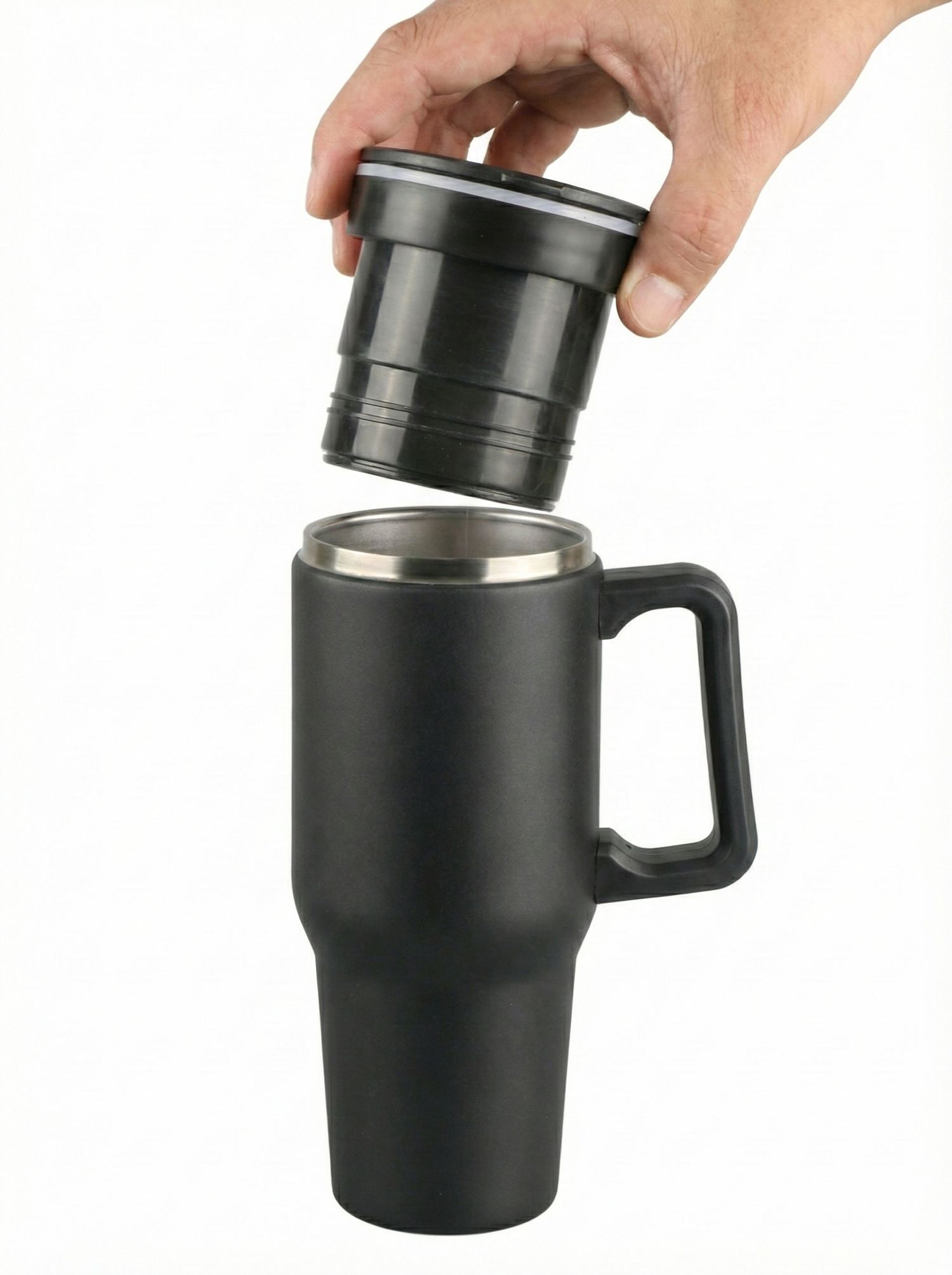Steel (21oz) 180W Insulated Portable Blender (shipping March)