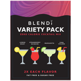 Skinny Mocktail Mixers – Guilt-Free Flavor, Zero Cal- 1 Pack (6 Count)