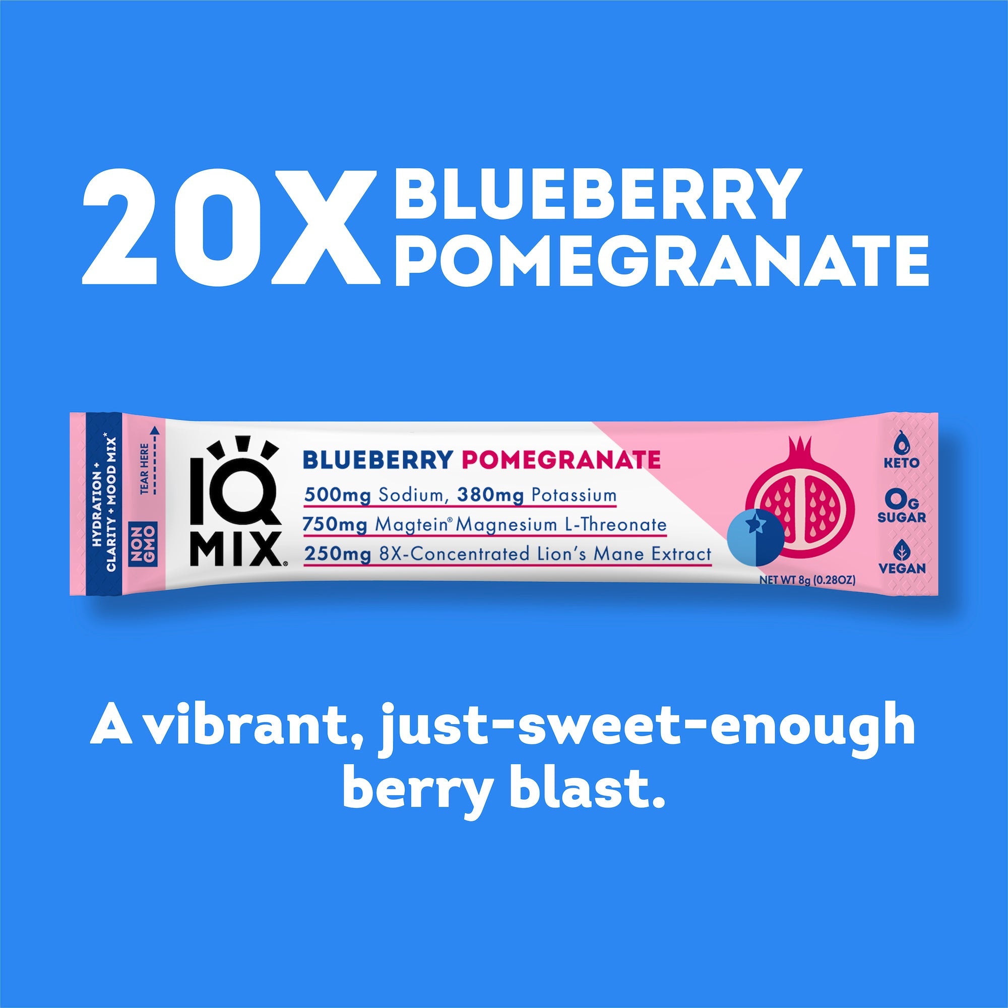 Blueberry Pomegranate (20 Sticks)