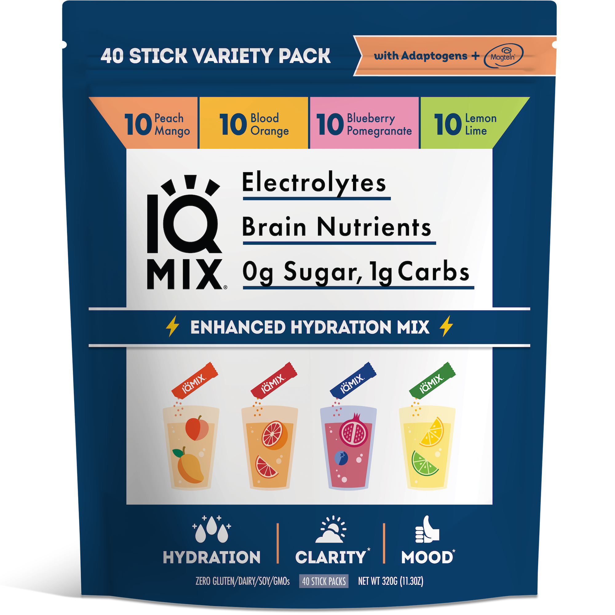 IQMIX Variety Pack (40 Sticks)